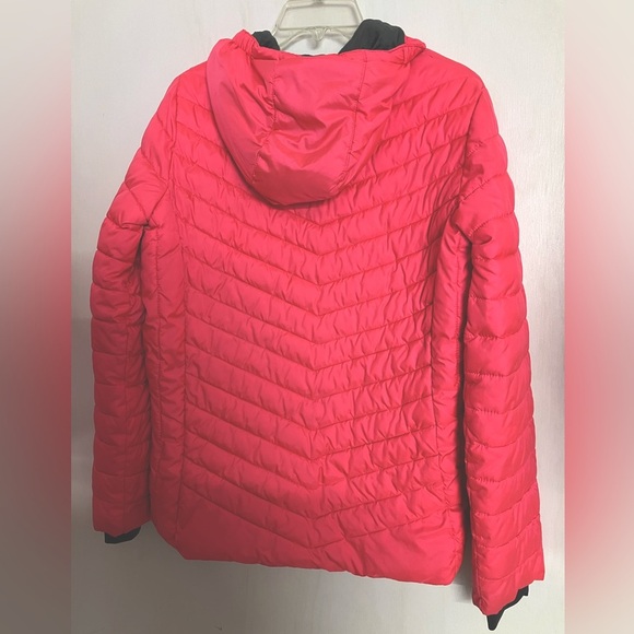 Girl’s Ski/Winter Puffer Jacket/Coat, XL (14-16) Neon Pink/Gray, C9 Champion - Picture 2 of 9